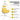 Yellow hanging chair with ergonomic design features on a white background