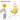 Hanging egg chair with yellow cushions and measurements on a white background