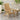Charmydecor Zuma folding Adirondack chair in natural acacia wood displayed in a modern outdoor lounge setting