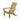 Charmydecor Zuma natural acacia wood folding Adirondack chair dimensions 30 by 32.25 by 37 inches