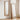 Charmydecor solid wood mirror full length freestanding wall mounted beech wood frame mirror in modern room