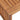 Close-up of corner joinery and slatted detailing on acacia outdoor table