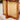 Close-up rattan panel leg of walnut coffee table natural texture