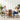 Couple relaxing in a set of 2 black folding patio rocking chairs - Charmydecor