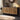 Japandi Sideboard with Solid Elm Wood, Rattan Doors, Walnut Cabinet & Antique Brass Handles – 71" Buffet