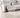 Close view of Charmydecor leather sectional with recliner power reclining seat extended footrest
