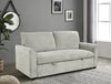 Light Gray Convertible Love Seat Sleeper Sofa