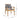McGill outdoor dining chair with labeled dimensions in inches