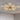 Modern Brass Semi-Flush Mount Ceiling Light with Ring-Shaped Rotating Crystal-Textured Acrylic Shades