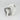 Modern sculptural vase duo in silver and speckled white ceramic – front view