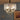 Vintage Drum Shade Crystal LED Chandelier