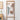 Open-frame wall coat rack holding bags hat and umbrella