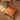 Orange Double-Sided Stripe Throw Pillow – 20" x 20" Decorative Cushion with Filler for Sofa, Bed & Patio