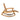 Wooden rocking chair on a white background