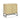 Dimensions diagram of the rattan cabinet (31.5” W x 15.75” D x 31.5” H)