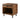 Rustic Pine Wood Nightstand with Drawer & Open Shelf – Industrial Metal Legs, Light Brown Multi Finish