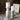 Rustic Whitewashed Wooden Candle Holder – 8.75” Tall Farmhouse Pillar Candle Stand for Centerpieces