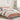 Shabby Chic Coral & White 9-Piece Cotton Comforter Set with Decorative Pillows – Queen, King, Cal King