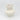 Side angle of large white ceramic vase with sculpted fluted body