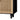 Solid wood leg of black rattan cabinet