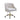 Comfortable Cream Velvet Office Chair with Gold Iron Base