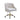 Comfortable Cream Velvet Office Chair with Gold Iron Base