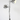 Retro Italian Chrome Bauhaus Floor Lamp