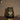 Black Metal Battery Operated Table Lamp