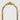 French Arched Carved Wood Floor Mirror