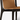 Italian Style Saddle Leather Armless Chair - 2 set