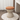 Modern Round Upholstered Hourglass Makeup Chair