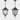 Waterproof Glass Outdoor Hanging Light