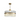 Modern Crystal Stripe Brass Chandelier