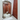 European Style Carved Wooden Floor Mirror