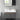gray bathroom vanity with two cabinets