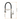 Contemporary Single Hole 1-Handle Kitchen Faucet