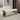 Beige Stainless Steel Leath-Aire Upholstered Bench