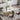 White Curved Corners Marble Dining Table