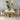 White Rectangular Marble Dining Table