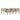 Contemporary Teak Patio Armed Outdoor Dining Chair Set View
