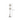 Contemporary White 2-Light Floor Lamp