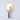 Modern Blue Cone Shape Table Lamp