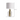 Modern White Fabric Shaded Table Lamp