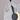 Contemporary White 2-Light Floor Lamp