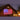 Decorative Red Blue Flag String Light