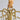 Contemporary Leaves Glass Chandelier Lamp