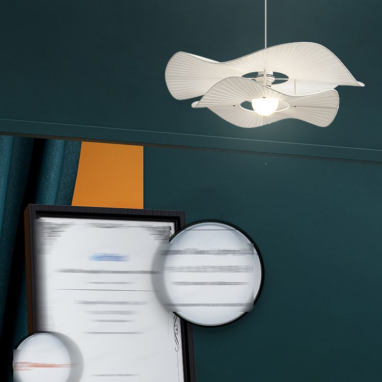 Wavy Fabric Pendant Light - Scandinavian Design – CharmyDecor