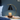 Modern Black Metal Shaded Table Lamp