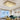Modern Geometric Crystal Flush Mount Ligh