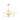 White Simple Glass Shade Chandelier Light